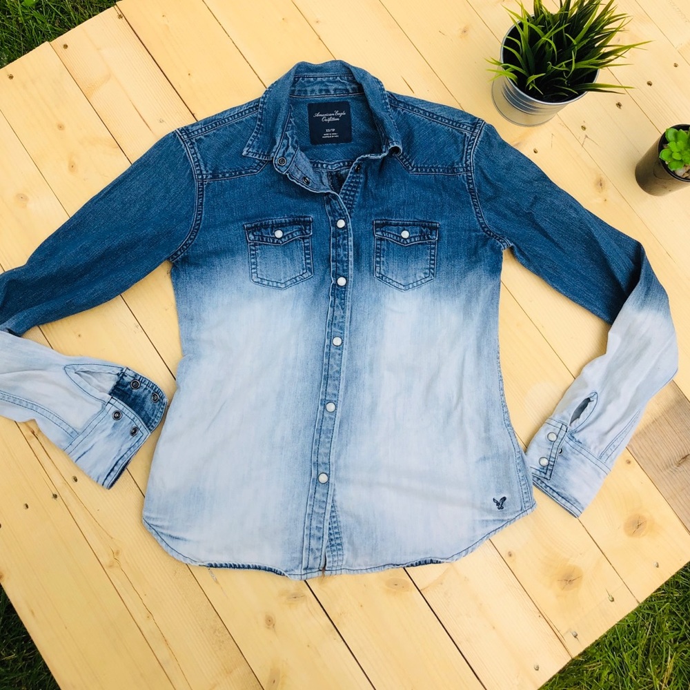 American Eagle Button Down Shirt - image 1